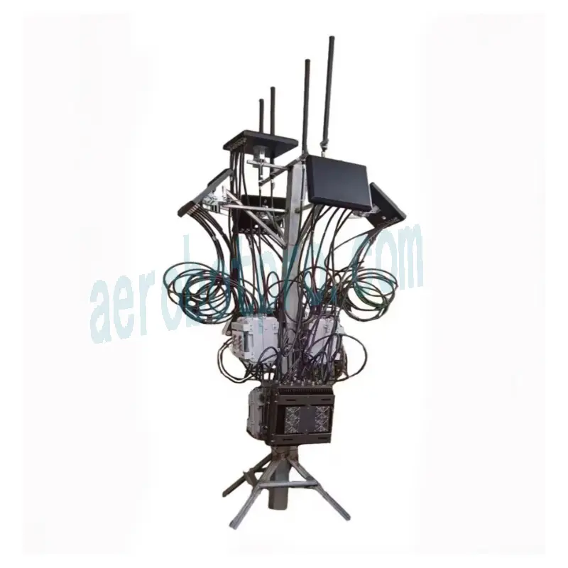 Drone Detector & Jammer & Navigation spoofer integrated equipment